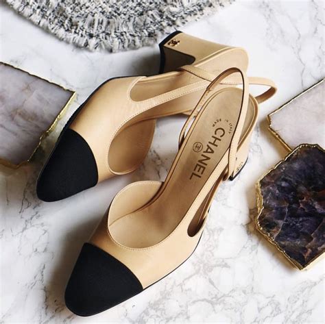 chanel slingback shoes.